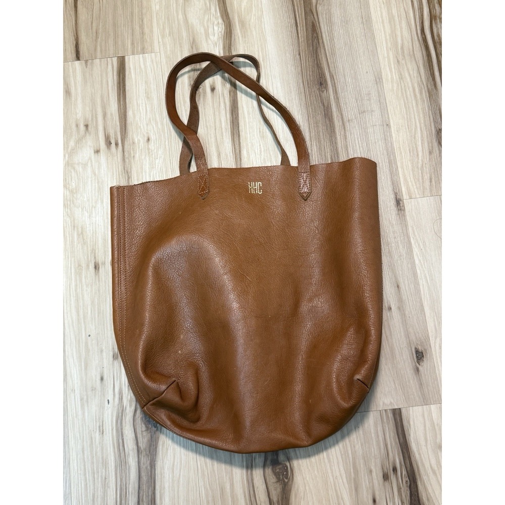 MADEWELL THE TRANSPORT TOTE Saddle brown